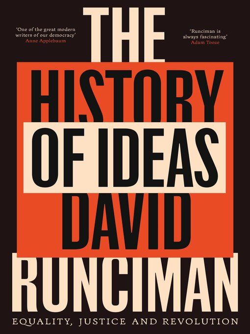 Title details for The History of Ideas by David Runciman - Wait list